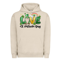 Pigment French Oak love st. patricks day gnome Urban Hoodie - MaliasSmallBusiness