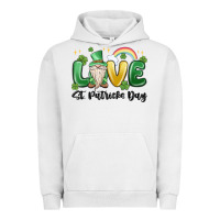 Love St. Patricks Day Gnome Urban Hoodie | Teevron