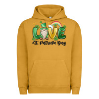 Pigment Peanut Butter love st. patricks day gnome Urban Hoodie - MaliasSmallBusiness