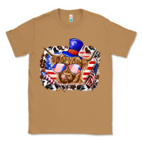 Toasted Coconut 4th of july cow Classic Tee - texasbilliewilder