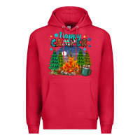 Cardinal happy camper Premium Hoodie - MaliasSmallBusiness