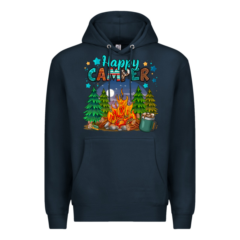 Happy Camper Premium Hoodie by MaliasSmallBusiness | Teevron