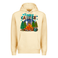 Pina Colada happy camper Premium Hoodie - MaliasSmallBusiness