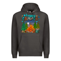 Smoke happy camper Premium Hoodie - MaliasSmallBusiness
