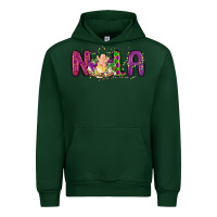 Forest Green nola cake mardi gras Urban Hoodie - MaliasSmallBusiness