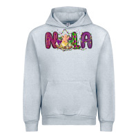 Heather Grey nola cake mardi gras Urban Hoodie - MaliasSmallBusiness