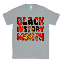 Heather Grey black history month Classic Tee - Zillion Design Studio