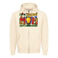 Sandshell i'm an autism mom what's your superpower Zipper Hoodie - Zillion Design Studio