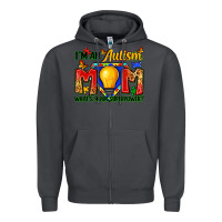 Smoke i'm an autism mom what's your superpower Zipper Hoodie - Zillion Design Studio