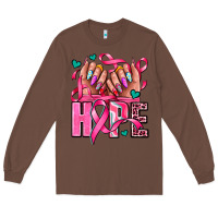 Chestnut hope with woman hands Long Sleeve Tee - AdoDesignShop
