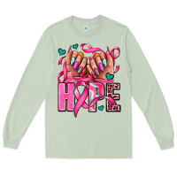 Hope With Woman Hands Long Sleeve Tee | Teevron