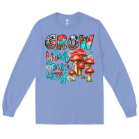 Colony Blue grow your own way Long Sleeve Tee - texasbilliewilder