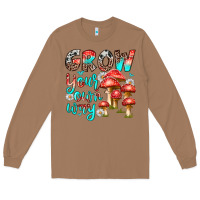 Toasted Coconut grow your own way Long Sleeve Tee - texasbilliewilder
