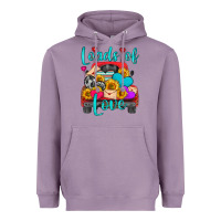 Lavender loads of love with truck Heavyweight Hoodie - HRA Design Shop