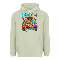 Matcha loads of love with truck Heavyweight Hoodie - HRA Design Shop