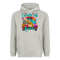 Moon Dust loads of love with truck Heavyweight Hoodie - HRA Design Shop