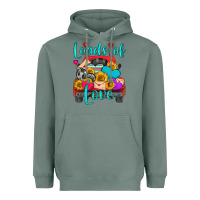 Sage loads of love with truck Heavyweight Hoodie - HRA Design Shop