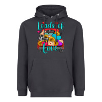 Smoke loads of love with truck Heavyweight Hoodie - HRA Design Shop