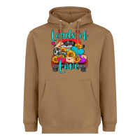 Toasted Coconut loads of love with truck Heavyweight Hoodie - HRA Design Shop