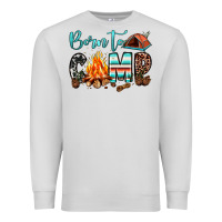 Dove Grey born to camp Premium Sweatshirt - JahusDesignShop