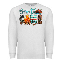 Oatmeal Heather born to camp Premium Sweatshirt - JahusDesignShop