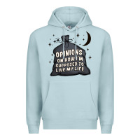 Blue Mist opinions on how i'm supposed to live my life Premium Hoodie - MaliasSmallBusiness