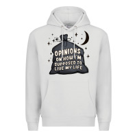 Dove Grey opinions on how i'm supposed to live my life Premium Hoodie - MaliasSmallBusiness