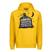 Lemon opinions on how i'm supposed to live my life Premium Hoodie - MaliasSmallBusiness