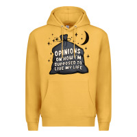 Mustard opinions on how i'm supposed to live my life Premium Hoodie - MaliasSmallBusiness