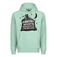 Seafoam opinions on how i'm supposed to live my life Premium Hoodie - MaliasSmallBusiness