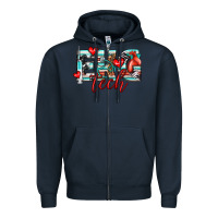 Navy ekg tech Zipper Hoodie - texasbilliewilder