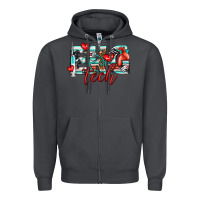 Smoke ekg tech Zipper Hoodie - texasbilliewilder