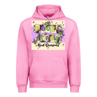 Fuchsia Pink love juneteenth Urban Hoodie - MaliasSmallBusiness