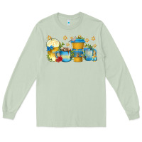 Matcha hanukkah coffee cups Long Sleeve Tee - texasbilliewilder