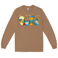 Toasted Coconut hanukkah coffee cups Long Sleeve Tee - texasbilliewilder