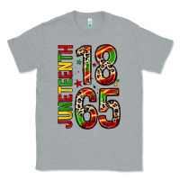 Heather Grey 1865 juneteenth Classic Tee - Zillion Design Studio
