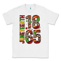 White 1865 juneteenth Classic Tee - Zillion Design Studio