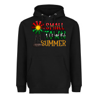 Black small town summer Heavyweight Hoodie - CowhideDigitalArt
