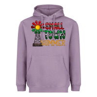 Lavender small town summer Heavyweight Hoodie - CowhideDigitalArt