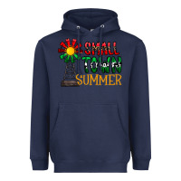 Navy small town summer Heavyweight Hoodie - CowhideDigitalArt