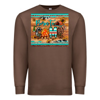 Chestnut born to camp Premium Sweatshirt - JahusDesignShop