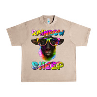 French Oak rainbow sheep suffolk sheep Urban Heavy Tee - Artiststas