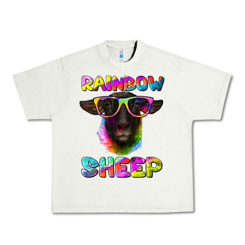 Rainbow Sheep Suffolk Sheep Urban Heavy Tee by Artiststas | Teevron