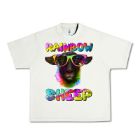 Pistachio rainbow sheep suffolk sheep Urban Heavy Tee - Artiststas