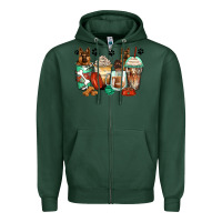 Sports Green german shepherds coffee cups Zipper Hoodie - Zillion Design Studio