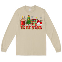 Mushroom 'tis the season christmas Long Sleeve Tee - Zillion Design Studio