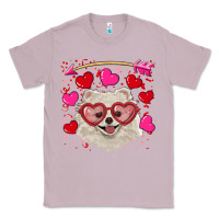 Lilac valentine's day white pomeranian Classic Tee - RanaPortraitStore