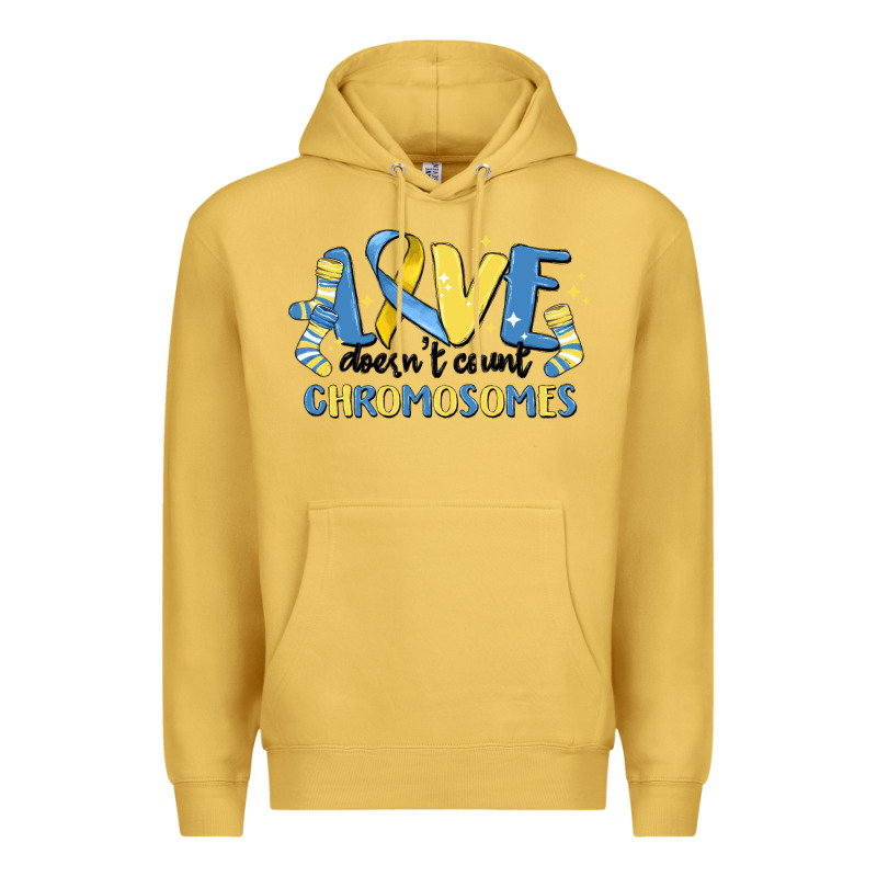 Love Dose Count Chromosomes Premium Hoodie by MaliasSmallBusiness | Teevron