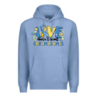 Colony Blue love dose count chromosomes Premium Hoodie - MaliasSmallBusiness