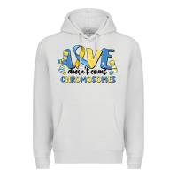Dove Grey love dose count chromosomes Premium Hoodie - MaliasSmallBusiness